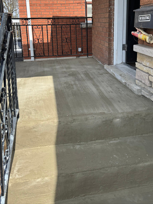 Concrete refinishing - After