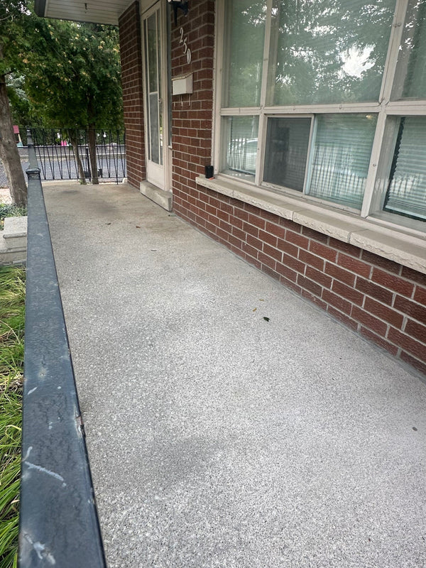 Pressure washing - After